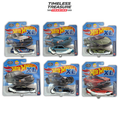 Hot Wheels XL Modelle 1:43 Mix B BMW M3 Ford Mustang Lamborghini Mercedes-Benz