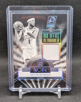 Devin Booker 2023-24 Panini Noir Box Office Memorabilia Jersey /99 #BOM-BOO