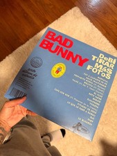 Bad Bunny DeB TiRAR M S FOToS 2LP BLUE Gatefold - Debi Tirar Mas Fotos - NEW