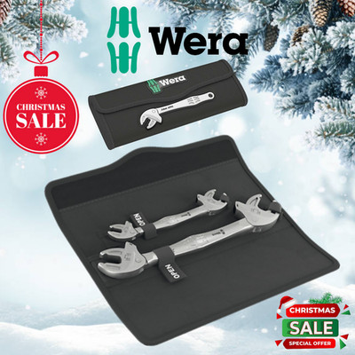 Wera 6006 Joker 2er Set 1 selbsteinstellender Doppelendschlüssel, 2 Stück Weihnachten XMAS