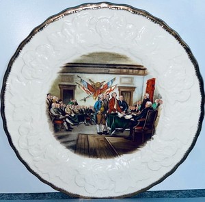 Declaration of Independence Plate | eBay