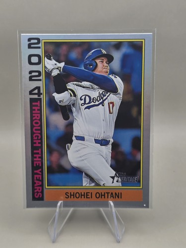 2025 Topps Heritage - Through the Years Shohei Ohtani #TTY-25 Holographic - MVP