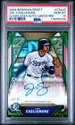 2024 Bowman Draft Class Of 2024 Autographs #C24JC Jac Caglianone Auto /99 PSA 10