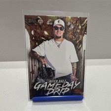 Topps GameDay Drip Javier Báez Detroit Tigers GD-3 2025 Baseball Insert Card