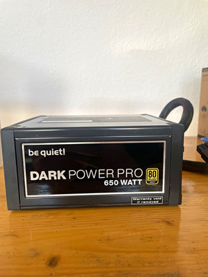 be quiet! Dark Power Pro 650W 80 Plus Gold ATX Netzteil modular BQT P10-650W