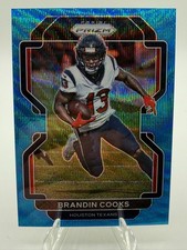 2021 Panini Prizm - Brandin Cooks #32 Blue Wave Prizm /199 Texans