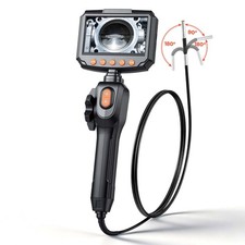 VEVOR Articulating Borescope Two-Way Articulated Endoscope with 0.15" Slim Lens