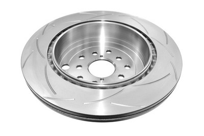 DBA Street Series Rear Slotted Rotor for Subaru Impreza & WRX Models