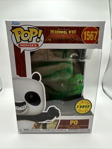 Funko Pop CHASE Kung Fu Panda - Po (Green Jade) Figure