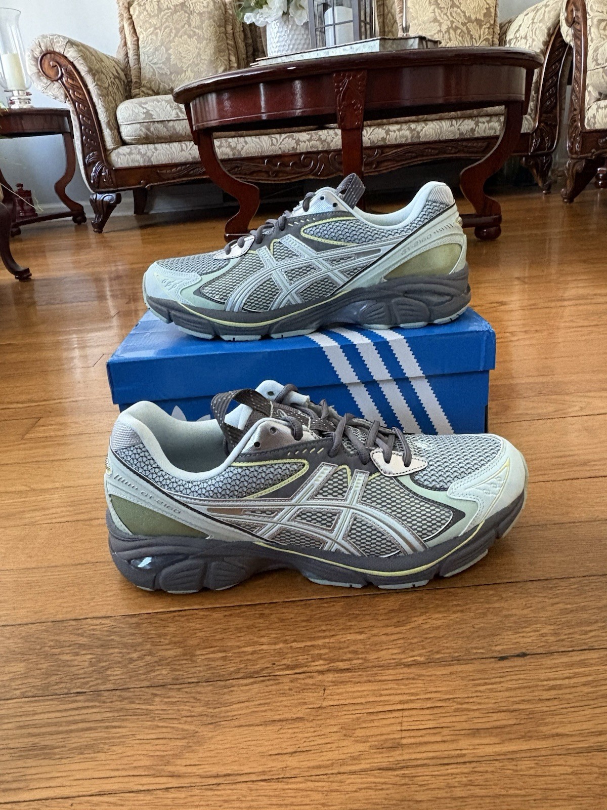 Asics GT-2160 Arctic Blue Green Sneakers Men’s Size 10.5