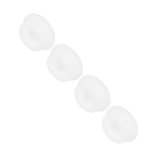 4Pcs T-Shaped Silicone Plugs 29mm 1-1/8 Inch Dia White