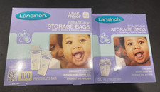 Lansinoh Breastmilk Breast Pump Storage Bag - 100  50 count sealed New 