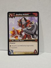 Geoffrey Kimble World Of Warcraft TCG Drums Of War Regular Common