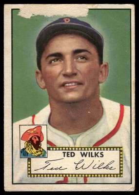#ad 1952 Topps #109 Ted Wilks POOR $5.00