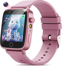 Kids Watch for Girls 4 5 6 7 8 9 10 Years Old Gifts, Smart Watch for Kids with 2