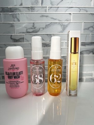 Sol De Janeiro Cheirosa 62 ,68 Perfume Mist, SOL Cheirosa 62 EDP, Body Wash