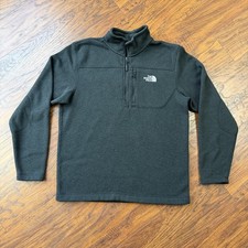 The North Face Sweater Mens L Black Fleece 1/...