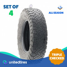 Set Of 4 Used Lt 23580r17 Bfgoodrich All-terrain Ta Ko3 - 6-832 1bnqp