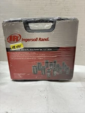 Ingersoll Rand Impact Sockets, 13-Pc. Set, 1/2in.-Drive, Deep Well, SAE, Model#