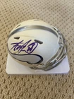 Adrian Peterson Signed Minnesota Vikings Mini Helmet JSA Auto White