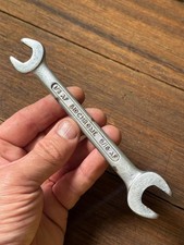 Vintage SIDCHROME 1/2" x 9/16" AF Open Ended Spanner Australian Made #DB1