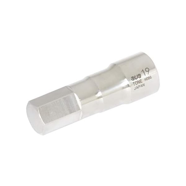 Tone (TONE) SUS Hexagon Socket S4H-19 Pilling angle 12.7mm (1/2 "") Two-side
