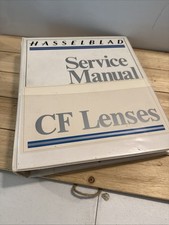 Original Carl Zeiss West Germany Hasselblad V-System Lens Repair Manual Binder