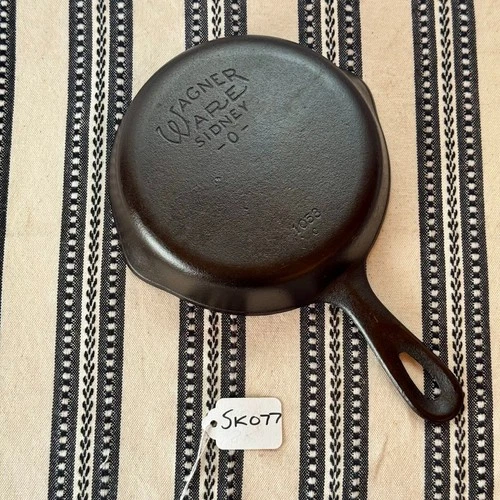Wagner Ware Sidney O No. 3 Cast Iron Skillet 1053 C