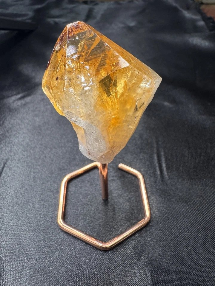 Citrine Crystal on Stand  8cm and 31g Joy Abundance Feng Shui Gift - Image 2 of 4