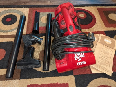 #ad #ad 1999 Dirt Devil Ultra 08230 Hand Vacuum With Attachments amp; Extra Bags $40.00