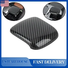 For Mercedes Benz B Class GLB Gear Shift Knob Cover Sticker ABS Carbon Black