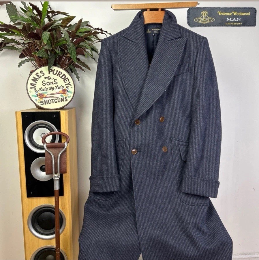 Vivienne Westwood Man (40) Double Breasted Military Overcoat