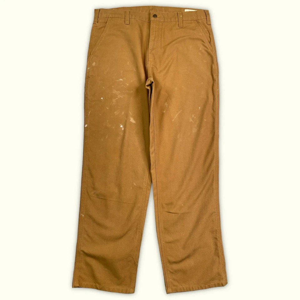 carhartt Vaqueros W36/L32 Marrón Regular Hombres (l131) - Imagen 2 de 4