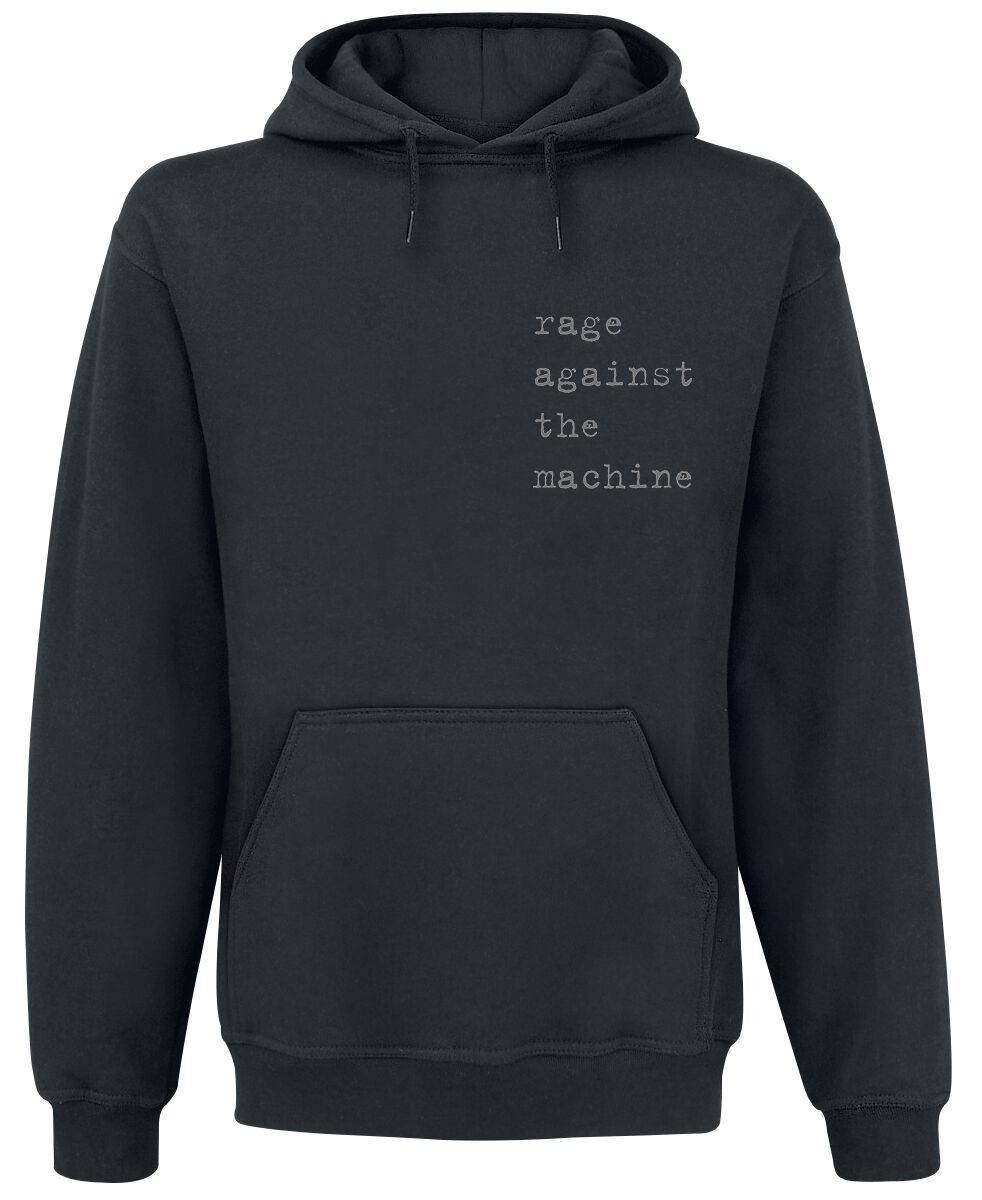 Rage Against The Machine Kapuzenpullover Herren FTBK schwarz Band-Товары, Группы