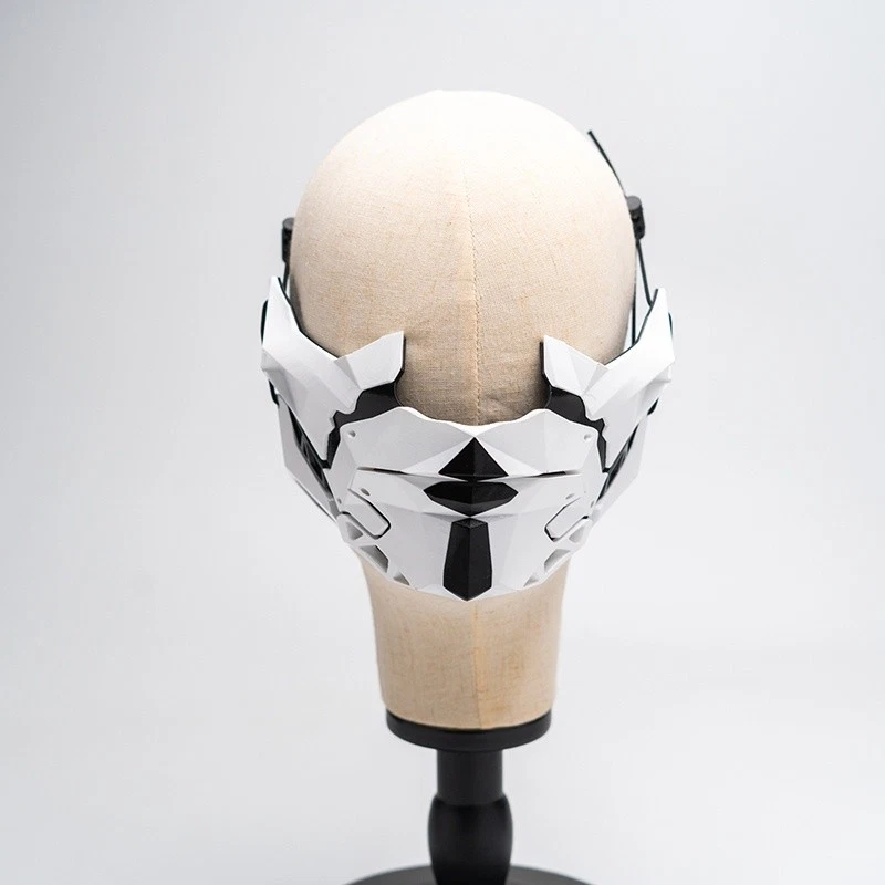 Cyberpunk Half-face Mask Ninja Protective Gear Mask Shooting Cool Cosplay Props