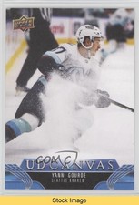 2023-24 Upper Deck Series 2 UD Canvas Yanni Gourde #C188 READ 0sx6
