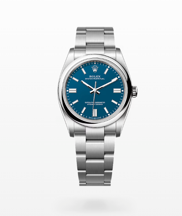 2026 Rolex Oyster Perpetual 36mm, Stainless Steel Blue 126000