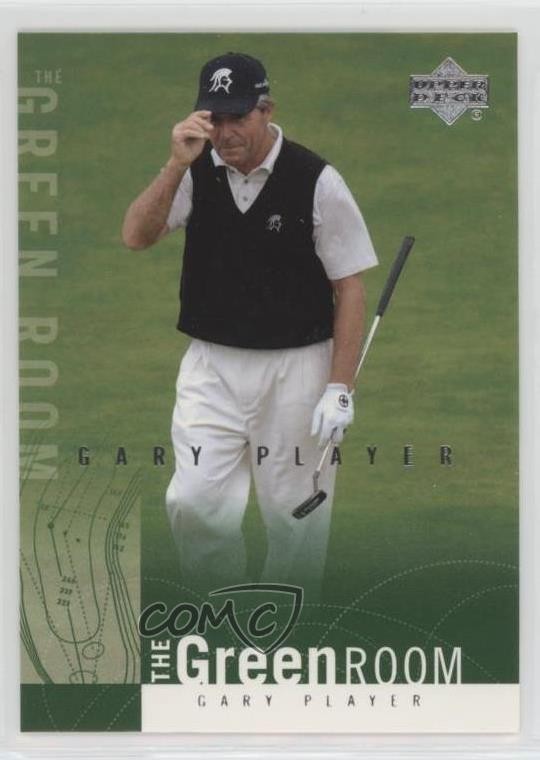 2002 Upper Deck The Green Room Gary Player #GR19 0d2
