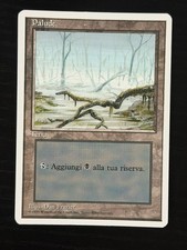 Magic MTG Italian Revised Swamp Artist Proof Near Mint - Only 50 Made!