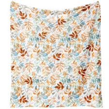 Fall Thanksgiving Blankets,Fall Leaves Farmhouse Blanket Throw,Thanksgiving F...