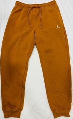 Nike Jordan Essentials Joggers Men s Medium British Tan Orange Sweatpants
