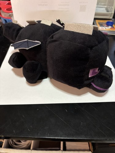 Mattel Minecraft Ender-Dragon 10" pollici peluche personaggio NUOVO con etichette - Foto 2 di 9