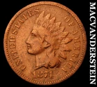 1874 Indian Head Cent- Semi Key Better Date No Reserve #J3415