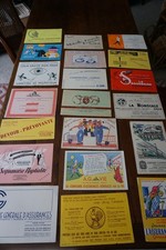 lot 20 buvards publicitaires anciens Banque (38) advertising blotters