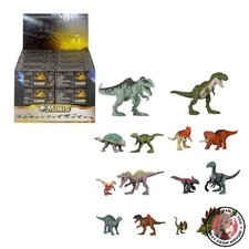 NEW Mattel Jurassic World JURASSIC WORLD New Rulers Mini Figure Box Assortment