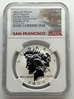 2024-S Peace Silver Dollar $1 NGC Reverse Proof PF70 First Day of Issue FDOI