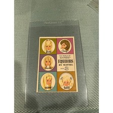 Vintage 1966 Mattel Barbie Booklet 3 World of Barbie Fashions