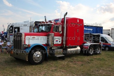 LKW Foto Peterbilt Truck Niederlande rot Heisterkamp Trucking #l6mk