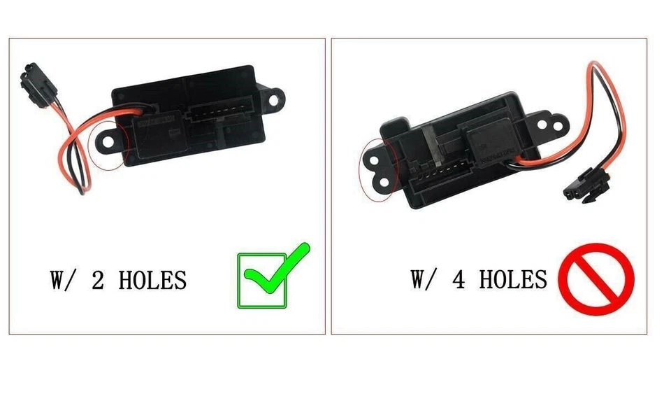 GM OEM Chevy Silverado GMC Sierra 1500 2500 HVAC Blower Motor Resistor w/Harness - Image 2 of 4