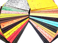 FLY TYING FOAM - MOTTLED EVA FOAM - 2mm - Fly Tying Material - 2pc. - EVA FOAM